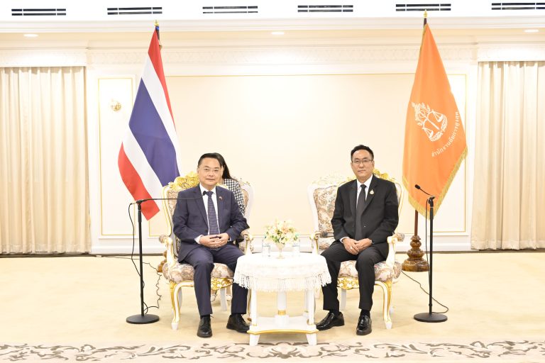 อัยการสูงสุด ให้การต้อนรับเอกอัครราชทูตวิสามัญผู้มีอำนาจเต็มแห่งสาธารณรัฐประชาชนจีนและคณะ