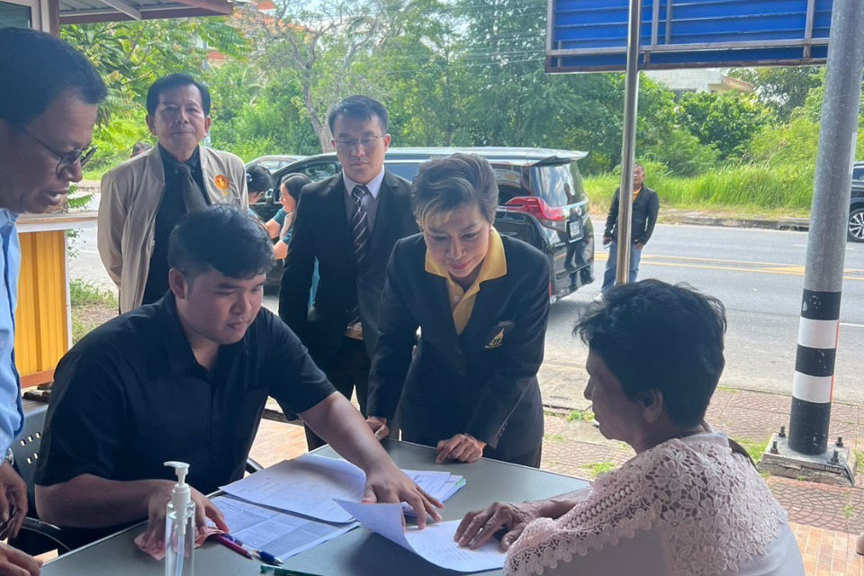 ผู้ตรวจการอัยการลงพื้นที่ตรวจติดตามการปฏิบัติราชการสำนักงานอัยการ ในพื้นที่ภาค 8 (จังหวัดสุราษฎร์ธานี และจังหวัดนครศรีธรรมราช)