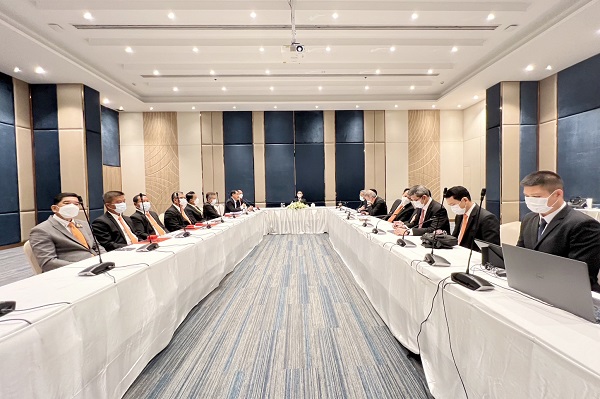 อัยการสูงสุดเป็นประธานการประชุมรับฟังรายงานผลและสถานการณ์เกี่ยวกับความมั่นคงในพื้นที่สามจังหวัดชายแดนภาคใต้