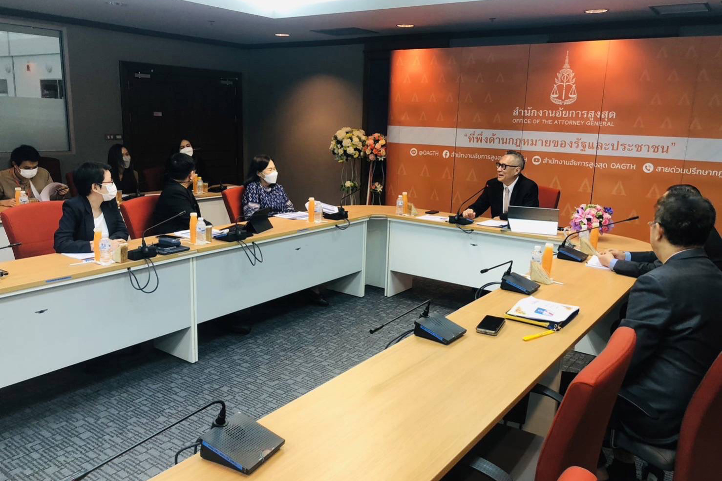 ผู้ตรวจการอัยการตรวจติดตามผลการปฏิบัติราชการของสำนักงานที่ปรึกษากฎหมาย