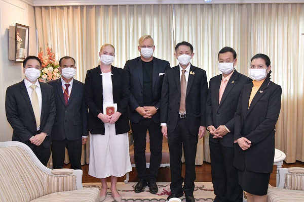 อัยการสูงสุดให้การต้อนรับผู้ทรงคุณวุฒิจากศูนย์สิทธิมนุษยชนแห่งชาตินอร์เวย์ (The Norwegian Centre for Human Rights – NCHR)