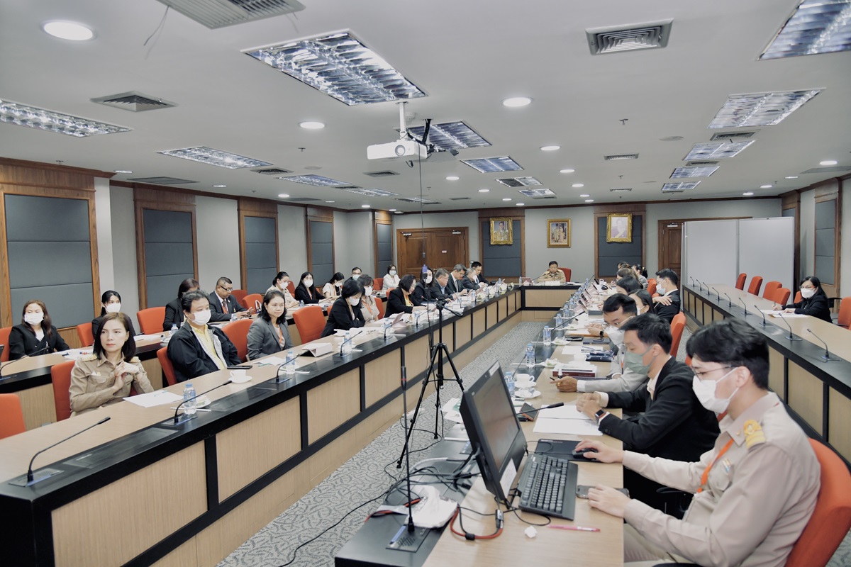 สำนักงานอัยการสูงสุดจัดประชุมคณะกรรมการรับผิดชอบในการถวายผ้าพระกฐินพระราชทาน ประจำปี 2566 ครั้งที่ 3/2566
