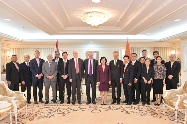 สำนักงานอัยการสูงสุดให้การต้อนรับเอกอัครราชทูตสหรัฐอเมริกาประจำประเทศไทยและคณะ