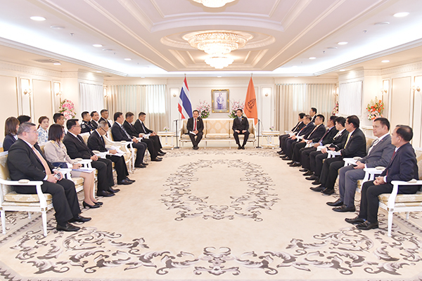 อัยการสูงสุดให้การต้อนรับรัฐมนตรีว่าการกระทรวงยุติธรรมและคณะ