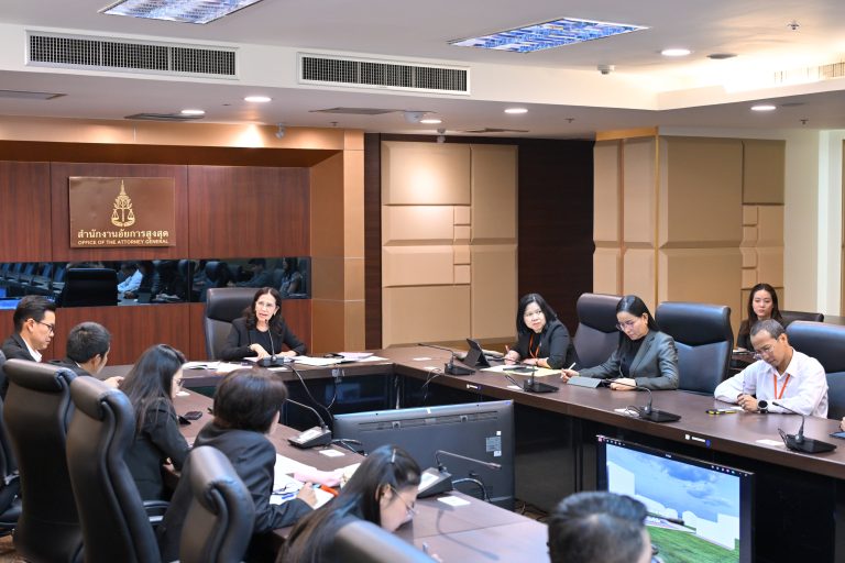 สำนักงานอัยการสูงสุดประชุมเตรียมความพร้อมจัด กิจกรรมปลูกต้นไม้ประจำสำนักงานอัยการสูงสุด (ต้นกัลปพฤกษ์)  เนื่องในโอกาสครบรอบ 133 ปี แห่งการสถาปนาองค์กรอัยการ