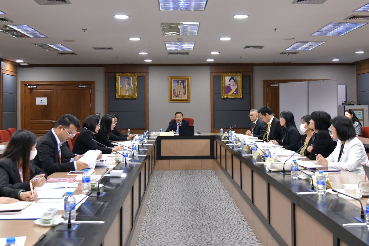 สำนักงานอัยการสูงสุดจัดประชุมคณะกรรมการรับผิดชอบในการถวายผ้าพระกฐินพระราชทาน ประจำปี 2567