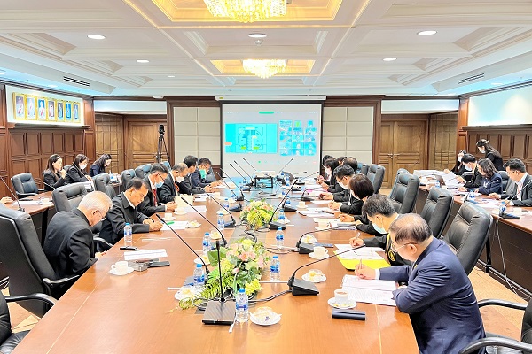 สำนักงานอัยการสูงสุดจัดประชุมคณะกรรมการดำเนินโครงการอบรมคุณธรรม จริยธรรม ตามหลักธรรมาภิบาล และโครงการบรรพชา – อุปสมบทหมู่ และปฏิบัติธรรม ครั้งที่ 4