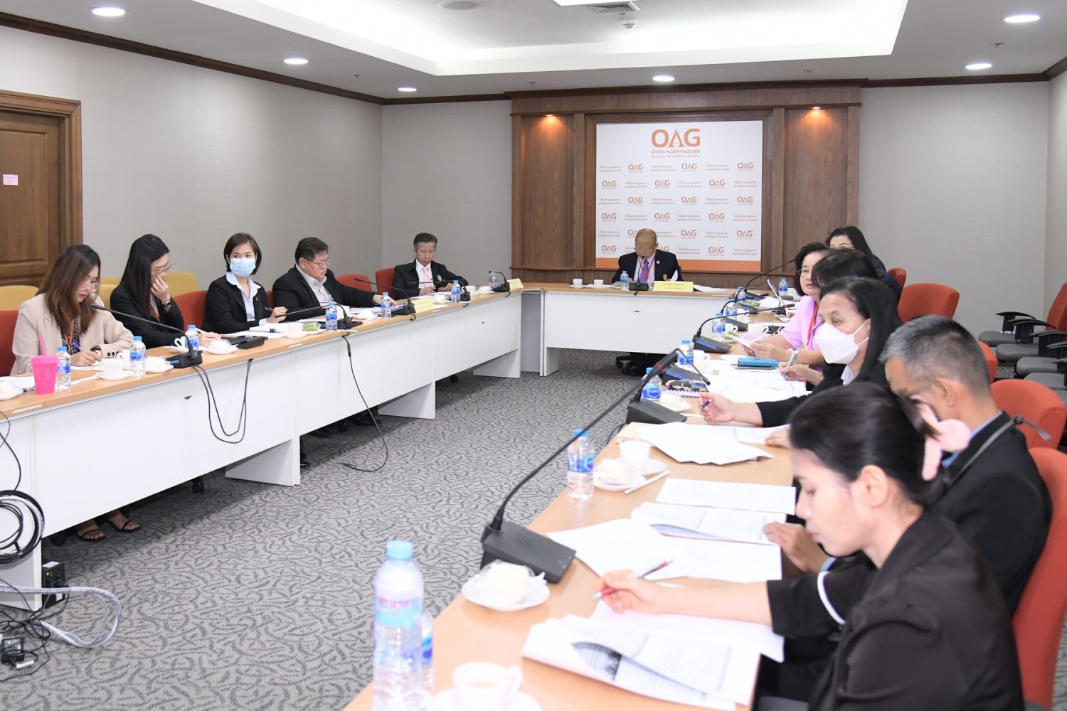 สำนักงานอัยการสูงสุดจัดประชุมเตรียมความพร้อมการจัดงานถวายทักษิณานุปทานและบำเพ็ญกุศล เนื่องในวันพระบาทสมเด็จพระพุทธยอดฟ้าจุฬาโลกมหาราช และวันที่ระลึกมหาจักรีบรมราชวงศ์ ประจำปี 2567