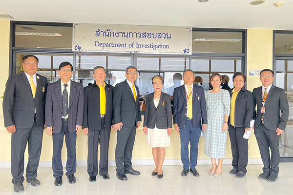 ผู้ตรวจการอัยการตรวจติดตามการปฏิบัติราชการสำนักงานการสอบสวน