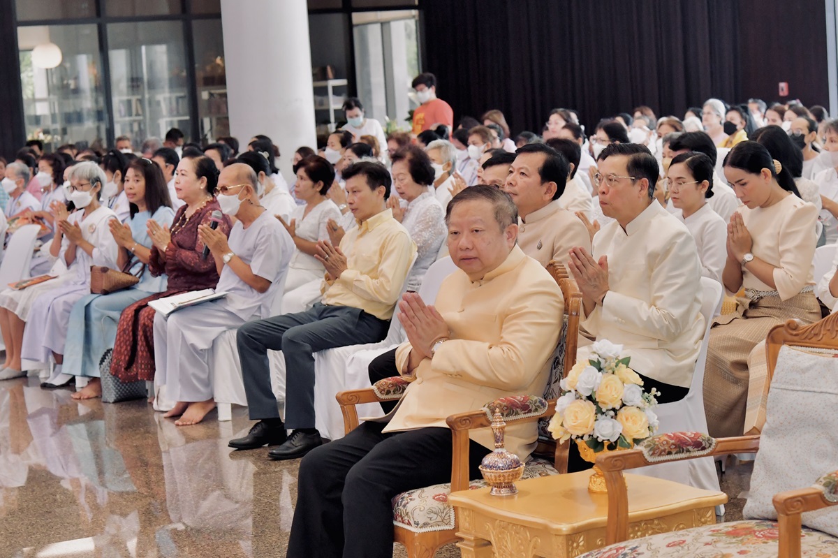 พิธีสมโภชองค์พระกฐินพระราชทาน สำนักงานอัยการสูงสุด ประจำปี 2566 ณ วัดชลประทานรังสฤษดิ์ จังหวัดนนทบุรี