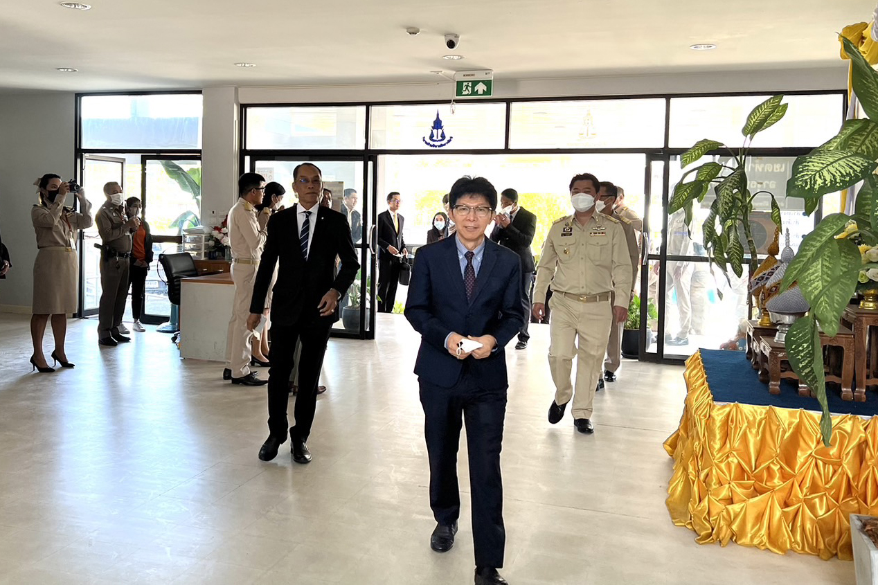 ผู้ตรวจการอัยการลงพื้นที่ตรวจเยี่ยมและติดตามการปฏิบัติราชการของสำนักงานอัยการในพื้นที่อำเภอนาทวี จังหวัดสงขลา (ภาค 9)