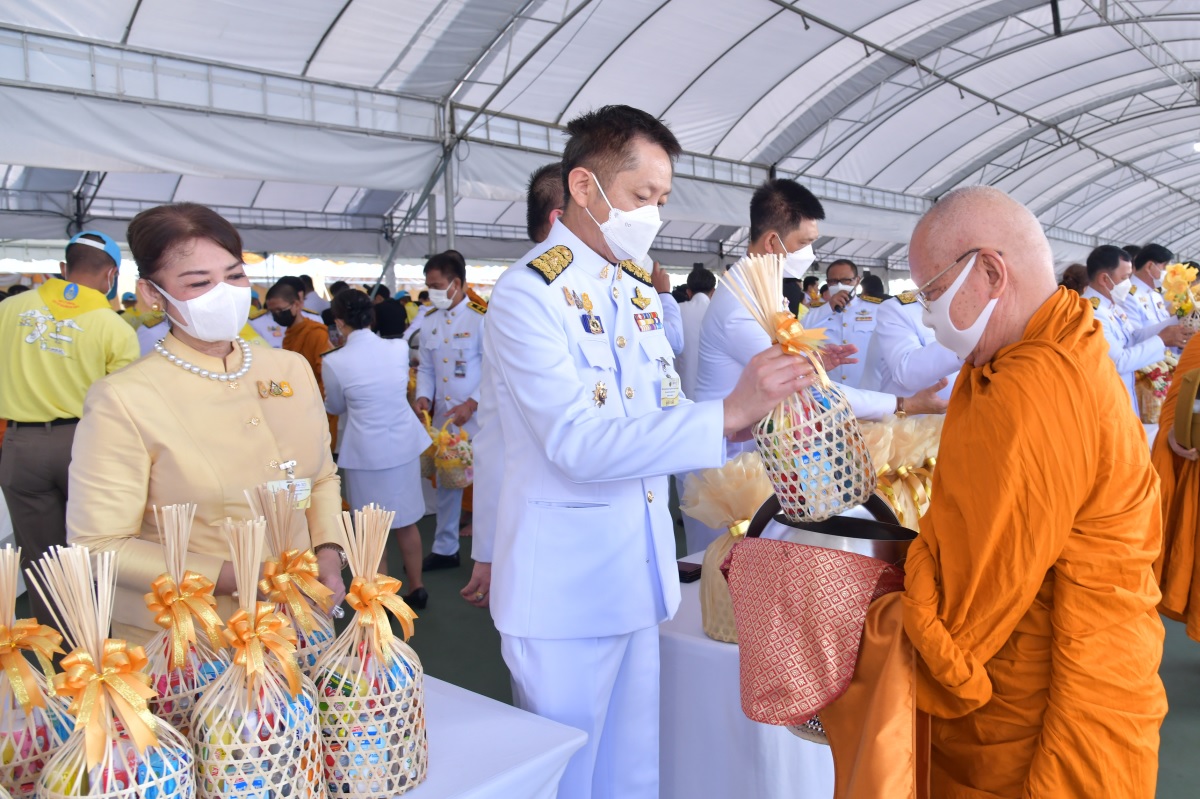 อัยการสูงสุด ร่วมพิธีสวดพระพุทธมนต์และทำบุญตักบาตรถวายพระราชกุศล เนื่องในวันนวมินทรมหาราช 13 ตุลาคม 2566