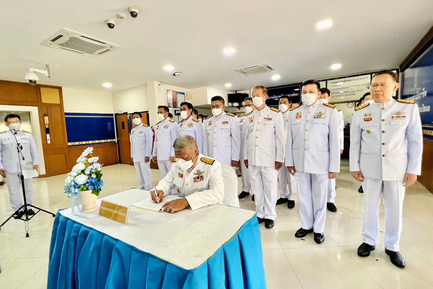 สำนักงานอัยการภาค 2 จัดพิธีลงนามถวายพระพรชัยมงคลสมเด็จพระนางเจ้าสิริกิติ์ พระบรมราชินีนาถ พระบรมราชชนนีพันปีหลวงเนื่องในโอกาสวันเฉลิมพระชนมพรรษา 12 สิงหาคม 2567