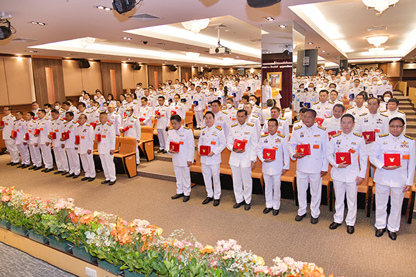 สำนักงานอัยการสูงสุด จัดพิธีรับพระราชทานเครื่องราชอิสริยาภรณ์ ชั้นสายสะพาย ประจำปี 2565 และประจำปี 2566