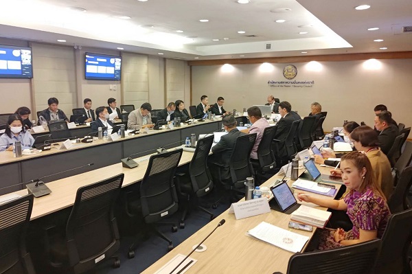 การประชุมส่วนราชการเพื่อพิจารณาขับเคลื่อนการสร้างสภาวะแวดล้อมที่เอื้อต่อการลดความรุนแรงในพื้นที่จังหวัดชายแดนภาคใต้ ภายใต้กรอบนโยบายการบริหารและการพัฒนาจังหวัดชายแดนภาคใต้ พ.ศ. 2565 – 2567