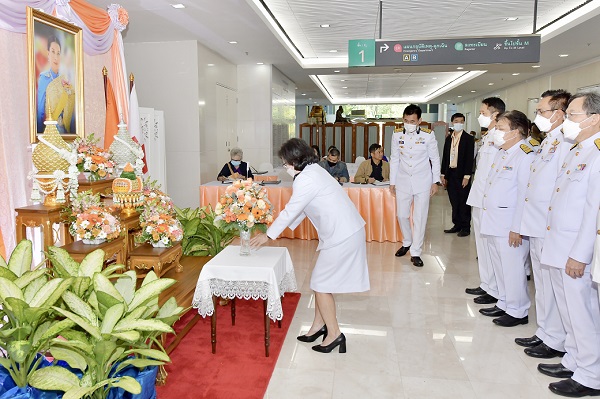 อัยการสูงสุดนำคณะผู้บริหารลงนามถวายพระพร สมเด็จพระเจ้าลูกเธอ เจ้าฟ้าพัชรกิติยาภา นเรนทิราเทพยวดี กรมหลวงราชสาริณีสิริพัชร มหาวัชรราชธิดา
