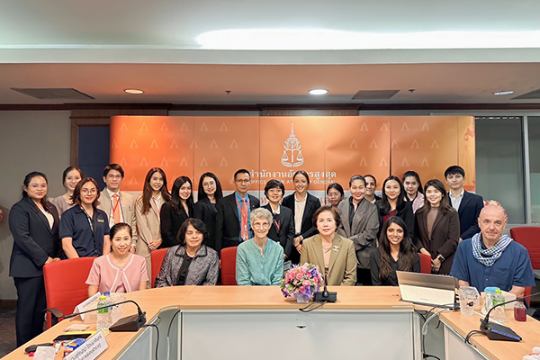 สำนักงานคดีค้ามนุษย์จัดบรรยาย “แนวทางการเพิ่มประสิทธิภาพการดำเนินคดีค้ามนุษย์ ในประเด็นการดูแลบาดแผลทางจิตใจของผู้เสียหาย (Trauma-Informed Care)”
