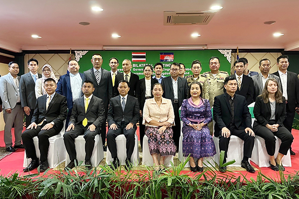 สำนักงานอัยการสูงสุดนำผู้แทนหน่วยงานบังคับใช้กฎหมายไทยเข้าร่วมประชุมกับผู้แทนราชอาณาจักรกัมพูชา