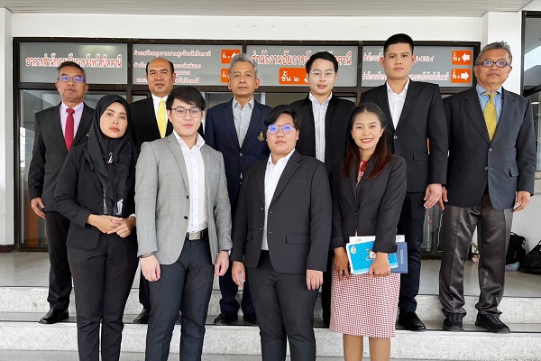 สำนักงานอัยการสูงสุดให้การต้อนรับผู้แทนสำนักงานสภาความมั่นคงแห่งชาติ