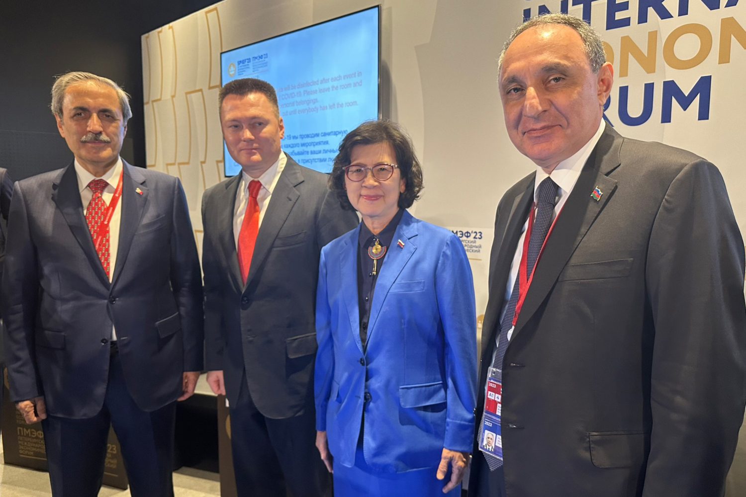อัยการสูงสุด เข้าร่วมการประชุม The Saint Petersburg International Economic Forum