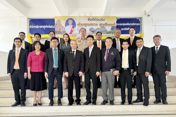 ผู้ตรวจการอัยการลงพื้นที่ตรวจติดตามการปฏิบัติราชการในพื้นที่สำนักงานอัยการภาค 2
