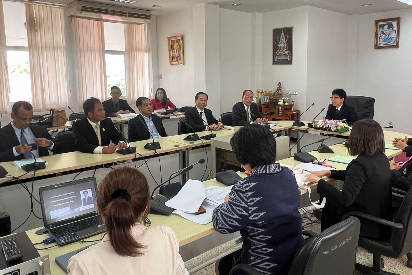ผู้ตรวจการอัยการลงพื้นที่ตรวจเยี่ยมและติดตามการปฏิบัติราชการของสำนักงานอัยการในพื้นที่จังหวัดยะลา