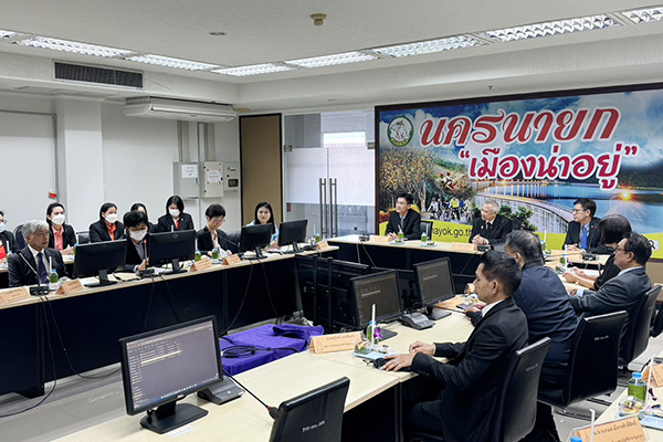 ผู้ตรวจการอัยการลงพื้นที่ตรวจติดตามการปฏิบัติราชการสำนักงานอัยการในพื้นที่จังหวัดนครนายก