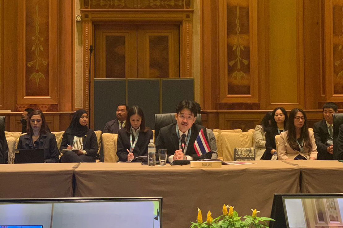 สำนักงานอัยการสูงสุดเข้าร่วมการประชุมระดับรัฐมนตรี/อัยการสูงสุด ในกรอบสนธิสัญญาอาเซียนว่าด้วยความช่วยเหลือซึ่งกันและกันในเรื่องทางอาญา
