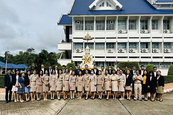 ผู้ตรวจการอัยการลงพื้นที่ตรวจติดตามการปฏิบัติราชการสำนักงานอัยการในพื้นที่จังหวัดอำนาจเจริญและจังหวัดยโสธร