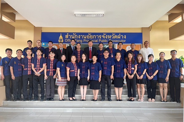 ผู้ตรวจการอัยการลงพื้นที่ตรวจติดตามการปฏิบัติราชการสำนักงานอัยการในพื้นที่จังหวัดเชียงใหม่ และจังหวัดแม่ฮ่องสอน
