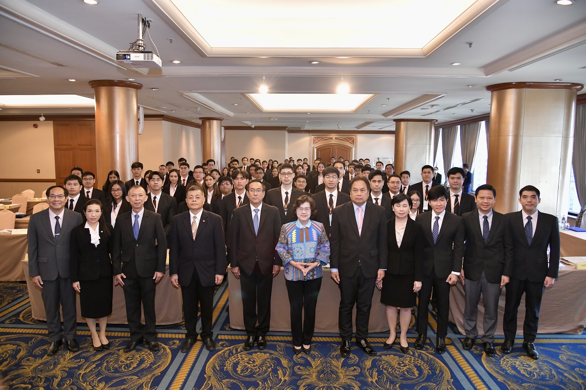 อัยการสูงสุดเป็นประธานพิธีเปิดโครงการฝึกอบรม “หลักสูตรการฝึกอบรมอัยการผู้ช่วย” รุ่นที่ 64 พ.ศ. 2566 (สนามใหญ่)