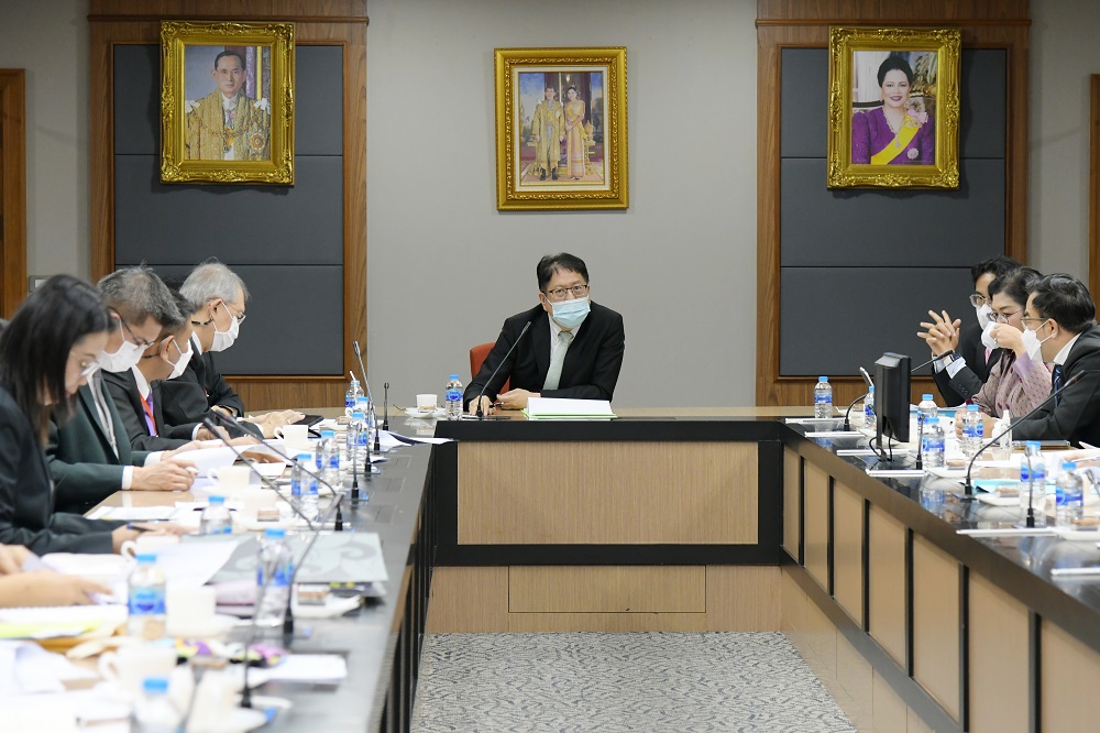 สำนักงานอัยการสูงสุดจัดประชุมคณะกรรมการรับผิดชอบในการถวายผ้าพระกฐินพระราชทาน ประจำปี 2565 ครั้งที่ 3/2565
