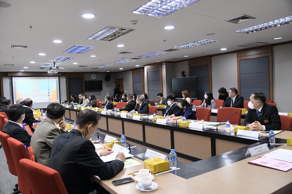 คณะกรรมาธิการกฎหมาย การยุติธรรม และการตำรวจ วุฒิสภา เข้าศึกษาดูงาน ณ สำนักงานอัยการสูงสุด