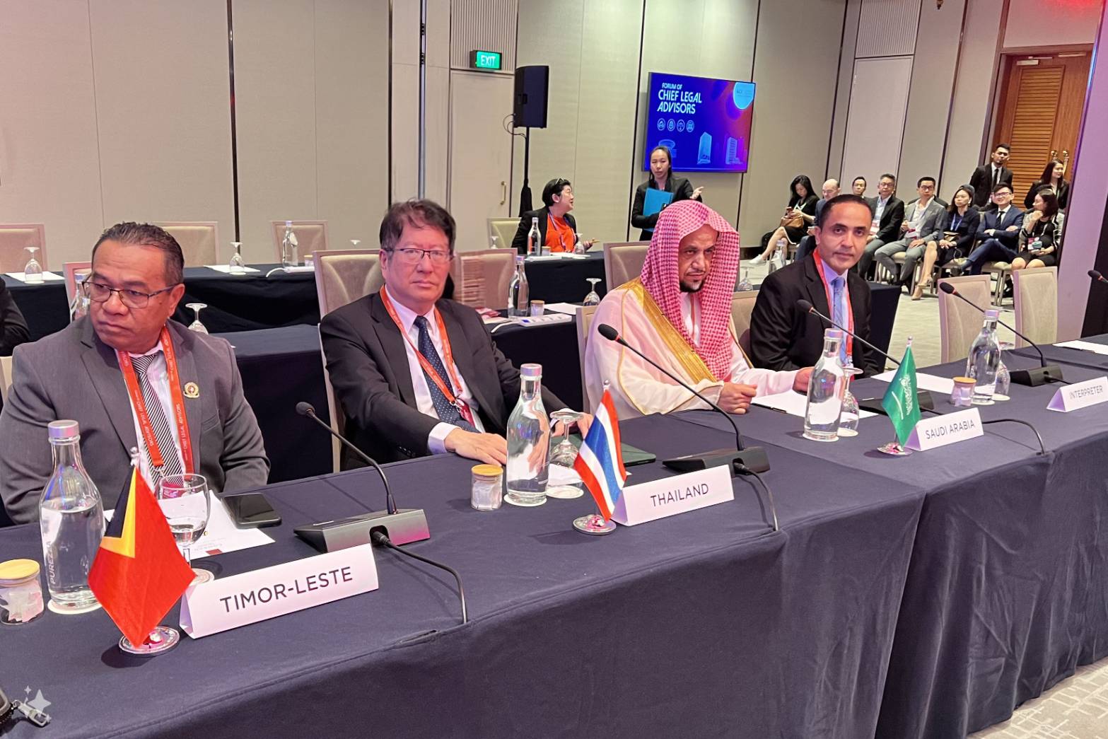สำนักงานอัยการสูงสุดประชุมกลุ่ม Chief Legal Advisor ในหัวข้อ “Trend in International Dispute Settlement” ณ สาธารณรัฐสิงคโปร์