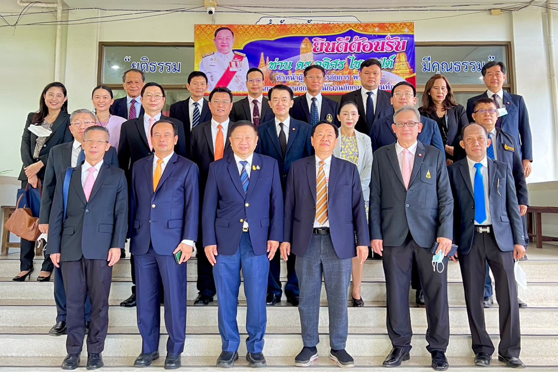 ผู้ตรวจการอัยการลงพื้นที่ตรวจติดตามผลการปฏิบัติราชการของสำนักงานอัยการในสังกัดสำนักงานอัยการภาค 1