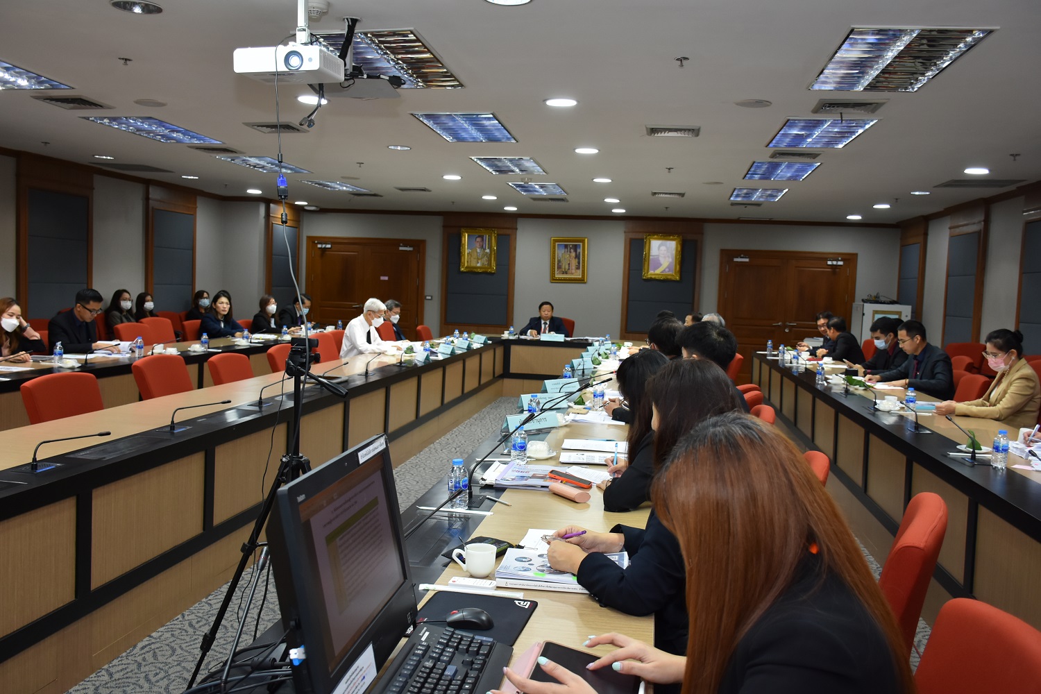 ผู้ตรวจการอัยการ สำนักงานอัยการสูงสุด ประชุมพิจารณาร่างรายงานการตรวจราชการ ประจำปีงบประมาณ พ.ศ. 2566