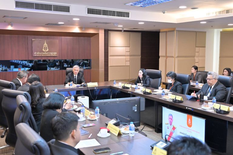 ผู้ตรวจการอัยการ ตรวจติดตามการปฏิบัติราชการ สำนักงานเลขาธิการสำนักงานอัยการสูงสุด
