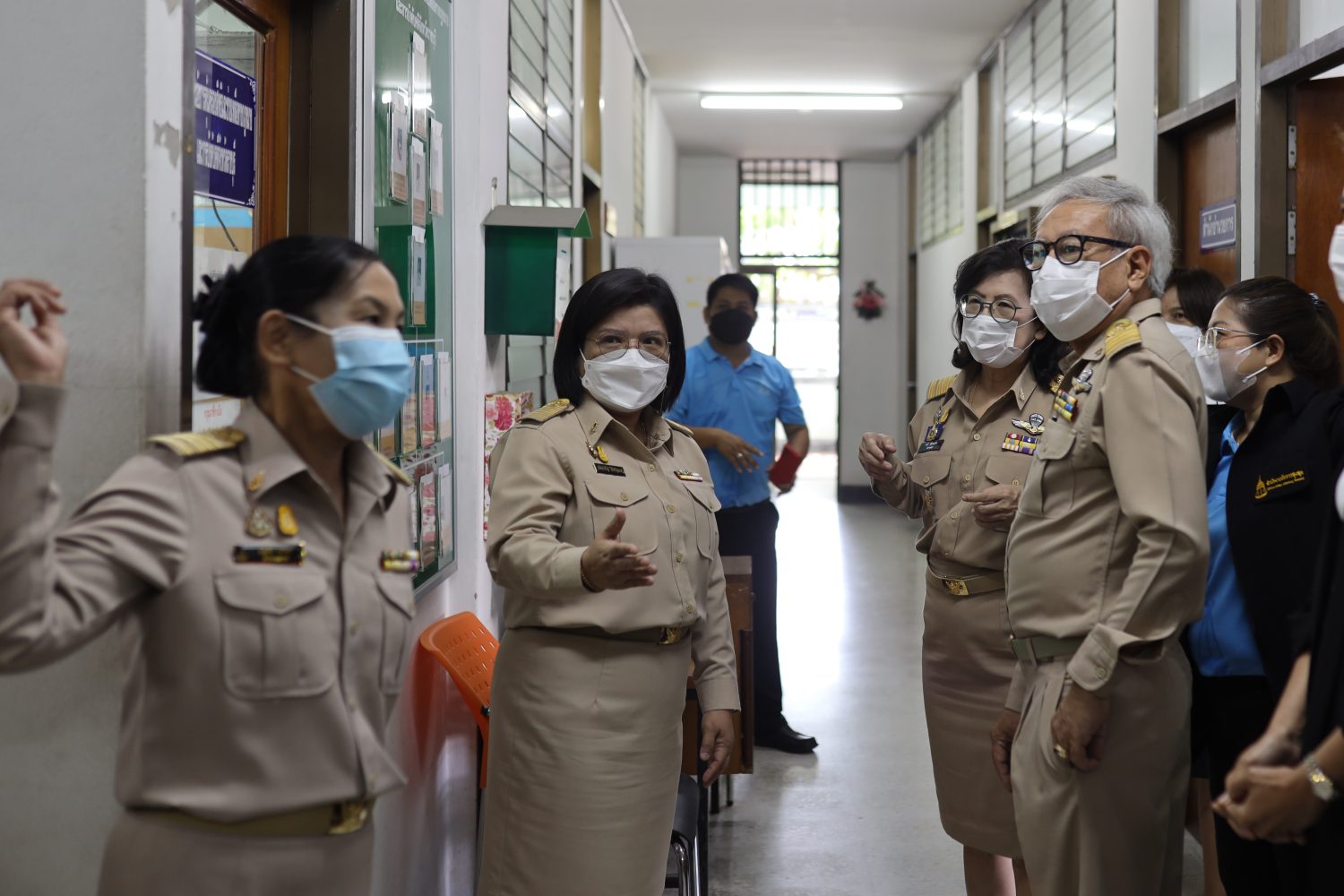 อัยการสูงสุด ลงพื้นที่ตรวจเยี่ยมการปฏิบัติราชการในพื้นที่สำนักงานอัยการภาค 7