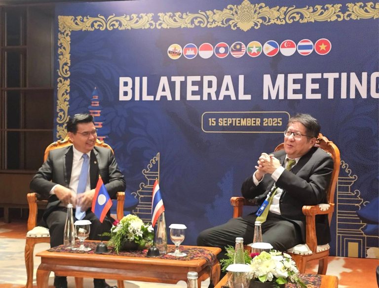 อัยการสูงสุด ร่วมประชุมทวิภาคีกับอัยการประชาชนสูงสุดแห่ง สปป.ลาว วางแนวทางการดำเนินความร่วมมือทวิภาคีและกระชับความสัมพันธ์พนักงานอัยการของทั้งสองประเทศ