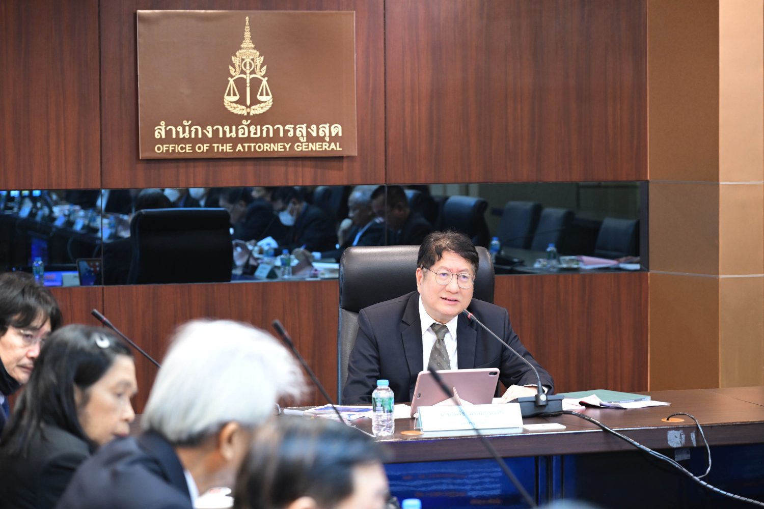 สำนักงานอัยการสูงสุด จัดประชุมผู้บริหารระดับสูงเพื่อขับเคลื่อนงานตามนโยบายอัยการสูงสุดและภารกิจสำคัญ ประจำเดือนกุมภาพันธ์ 2568
