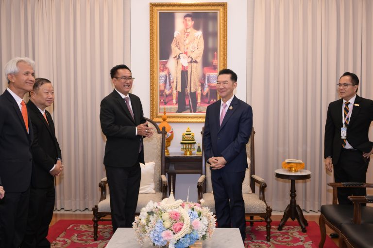อัยการสูงสุดเข้าเยี่ยมคารวะและแสดงความยินดีกับประธานศาลฎีกา เนื่องในโอกาสเข้ารับตำแหน่ง