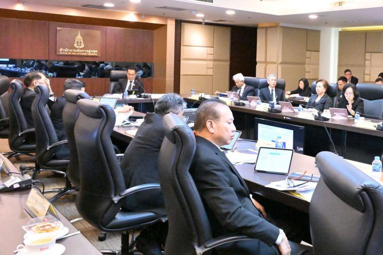 อัยการสูงสุด เป็นประธานการประชุมผู้คณะผู้บริหารระดับสูงของสำนักงานอัยการสูงสุด ครั้งที่ 8 (5/2569)