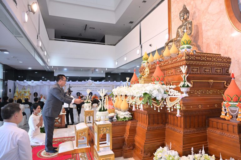 สำนักงานอัยการสูงสุดจัดพิธีบำเพ็ญกุศล ครบรอบ 9 ปี พิธีสมโภช “พระพุทธอัยการมงคลโลกนาถ”