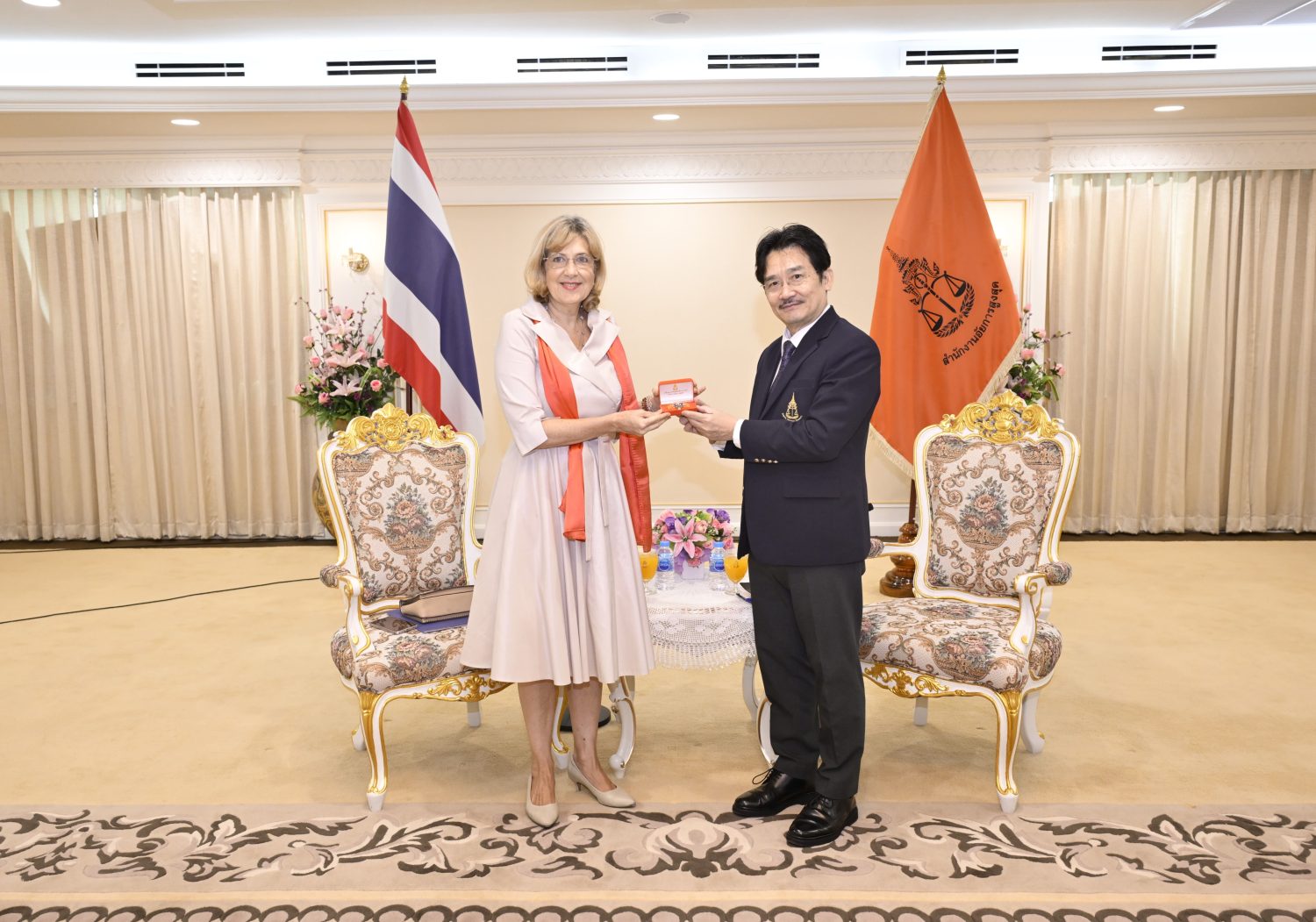 รองอัยการสูงสุด หารือข้อราชการกับเอกอัครราชทูตโรมาเนีย ประจำประเทศไทย เกี่ยวกับความสัมพันธ์ทวิภาคีและความร่วมมือด้านความยุติธรรม