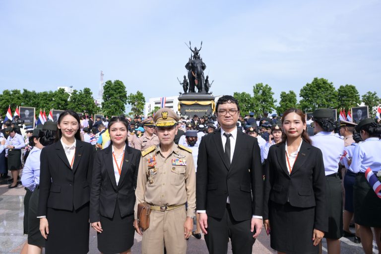 สำนักงานอัยการสูงสุดเข้าร่วมพิธีสดุดีวีรกรรมนักรบกล้าและอาลัยประชาชนผู้บริสุทธิ์