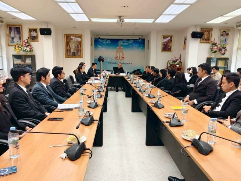 ผู้ตรวจการอัยการ ตรวจติดตามการปฏิบัติราชการของสำนักงานอัยการในพื้นที่ภาค 4 (จังหวัดมุกดาหาร จังหวัดสกลนคร จังหวัดบึงกาฬ และจังหวัดนครพนม)