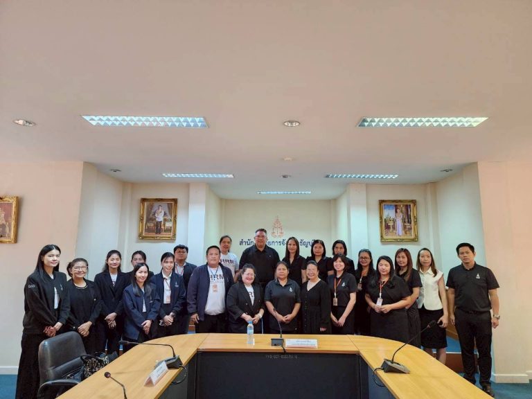 สำนักงานเลขาธิการสำนักงานอัยการสูงสุด จัดฝึกอบรมเชิงปฏิบัติการและการลงพื้นที่วิเคราะห์กระบวนงานจริงและจัดเก็บข้อมูลเชิงระบบ (Field Work & Data Collection) ในพื้นที่จังหวัดปทุมธานี