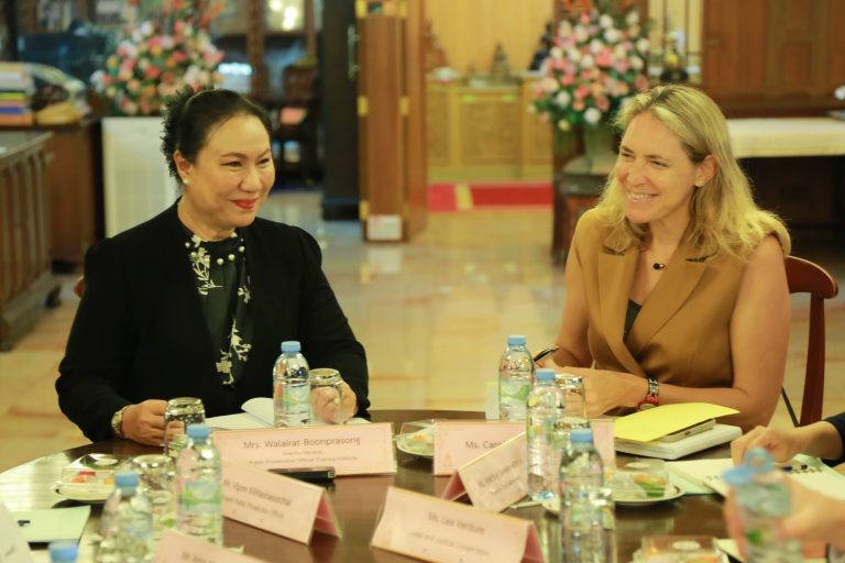 สถาบันพัฒนาข้าราชการฝ่ายอัยการ ร่วมหารือกับคณะผู้แทนสถานเอกอัครราชทูตฝรั่งเศสประจำประเทศไทย ในการขยายขอบเขตความร่วมมือทางวิชาการร่วมกับพนักงานอัยการไทย