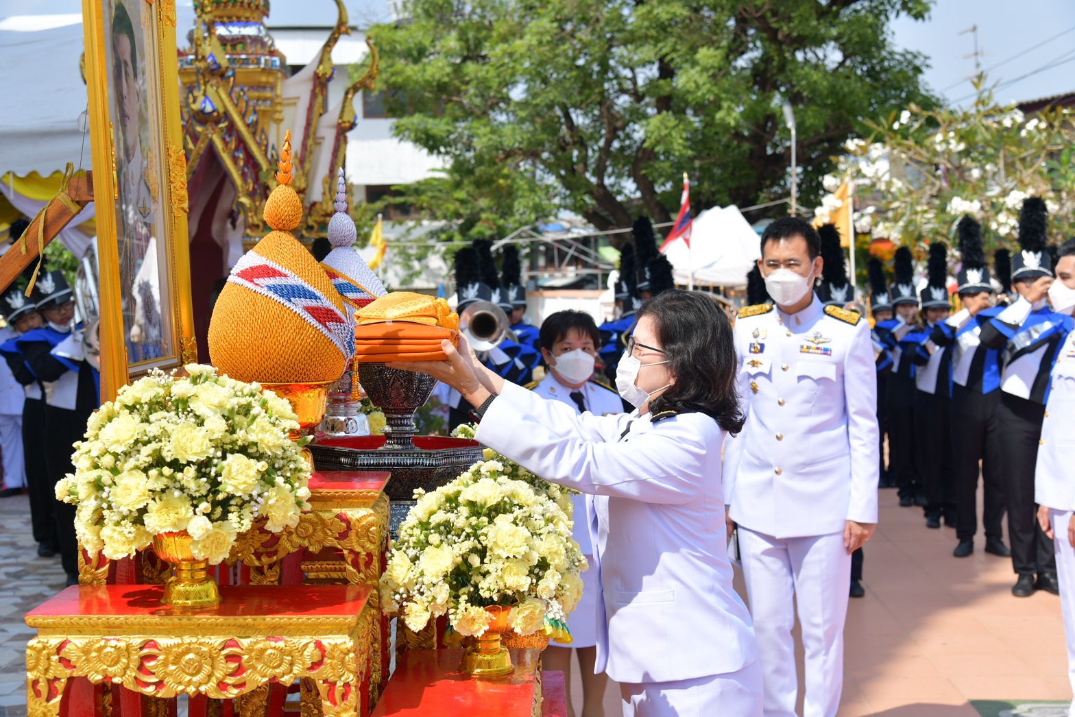 สำนักงานอัยการสูงสุด อัญเชิญผ้าพระกฐินพระราชทานน้อมนำไปถวาย ณ วัดกลาง วรวิหาร จังหวัดสมุทรปราการ