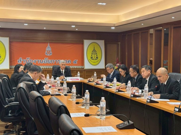 ผู้ตรวจการอัยการ ตรวจติดตามการปฏิบัติราชการของสำนักงานอัยการในพื้นที่ภาค 5 (จังหวัดเชียงใหม่ และจังหวัดลำพูน)